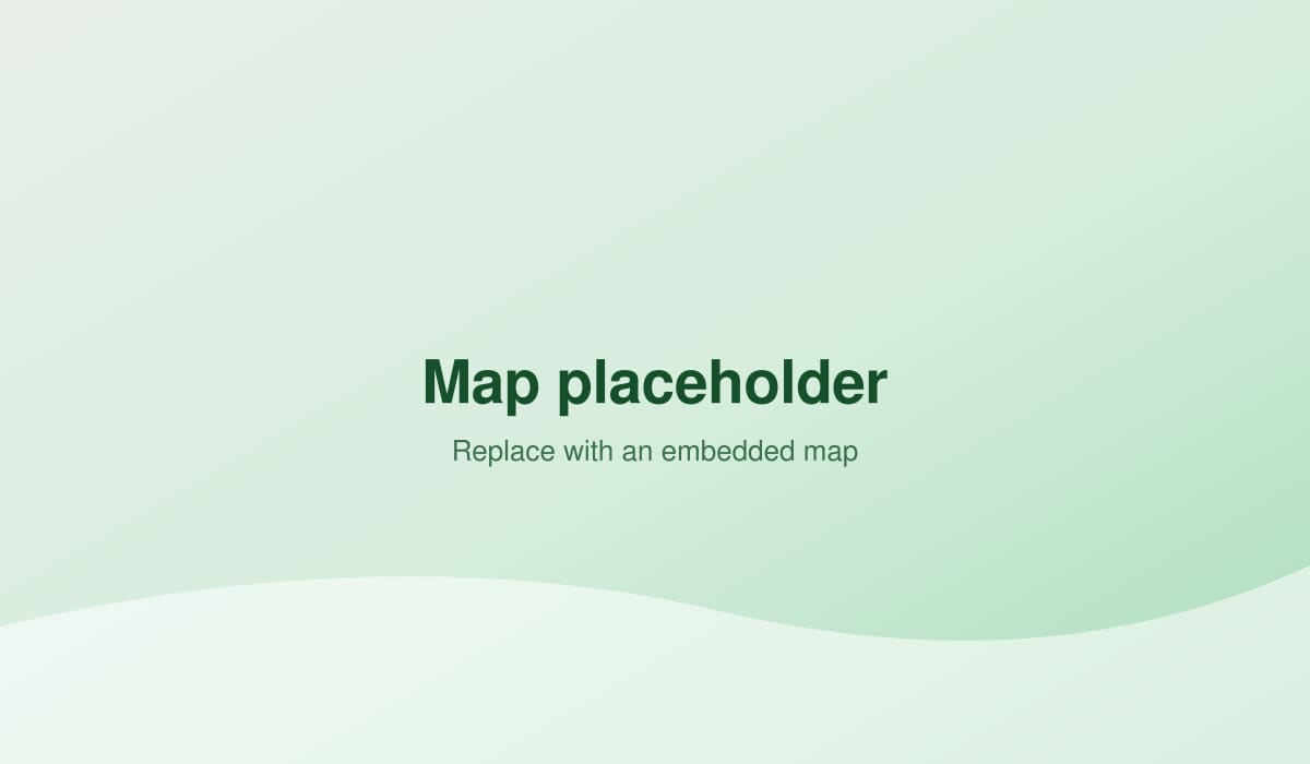 Placeholder map showing the location of the 2KCIF office